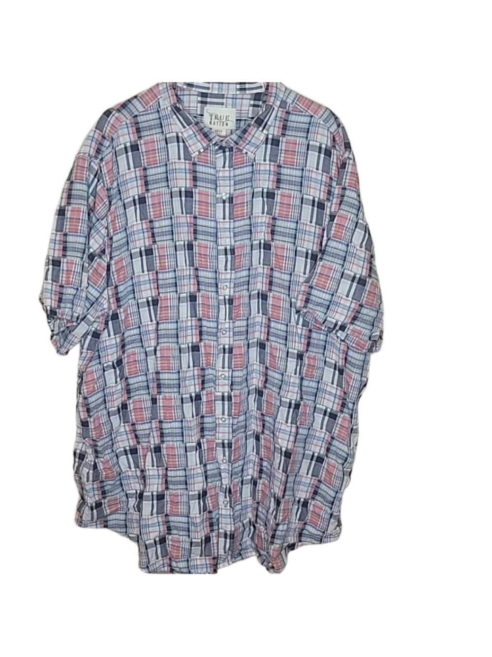 True Nation Button Up Short Sleeve T-shirt